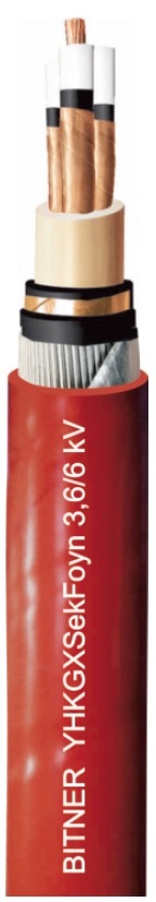YHKGXSekFoyn 3,6/6 kV