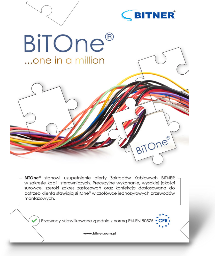 BiTOne® – jednożyłowe przewody montażowe
