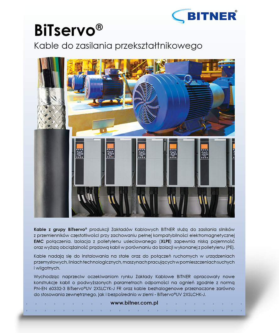 BiTservo®– kable przekształtnikowe 