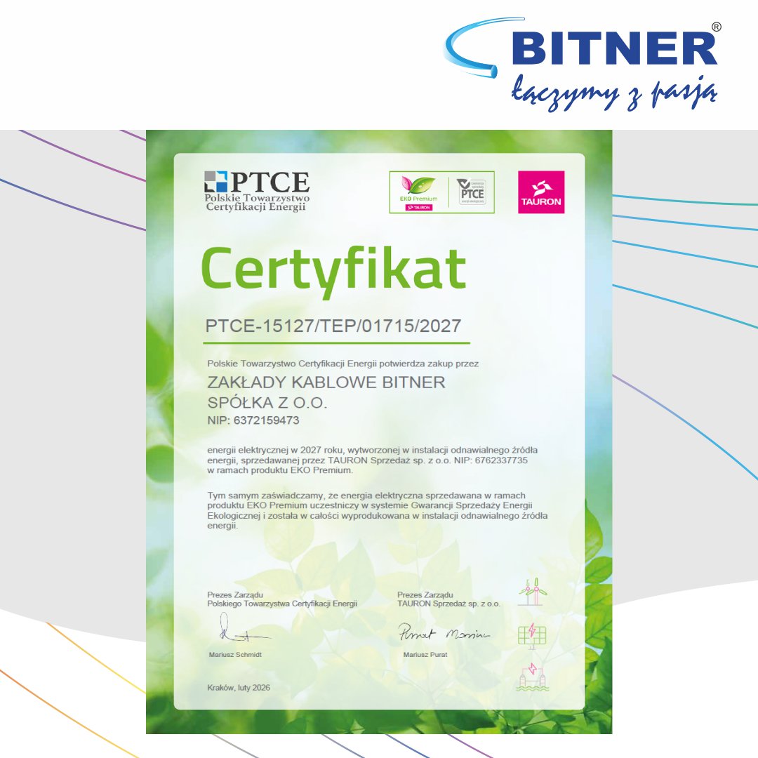 Certyfikat energii elektrycznej z&nbsp;OZE